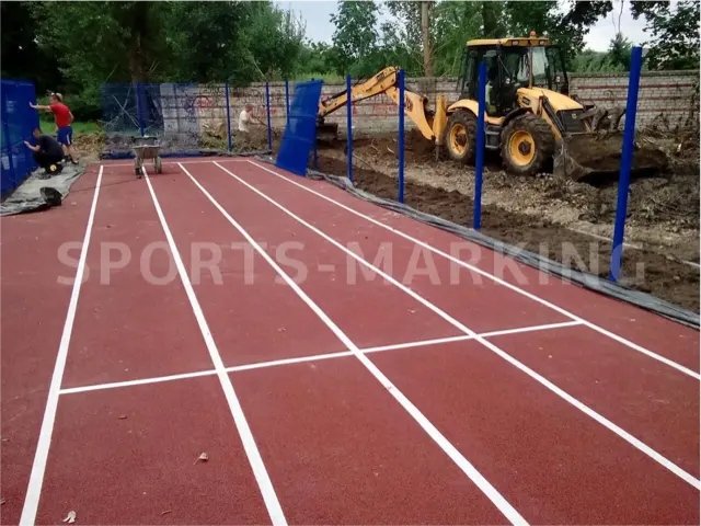 Разметка спортивной площадки — работа Sports-Marking