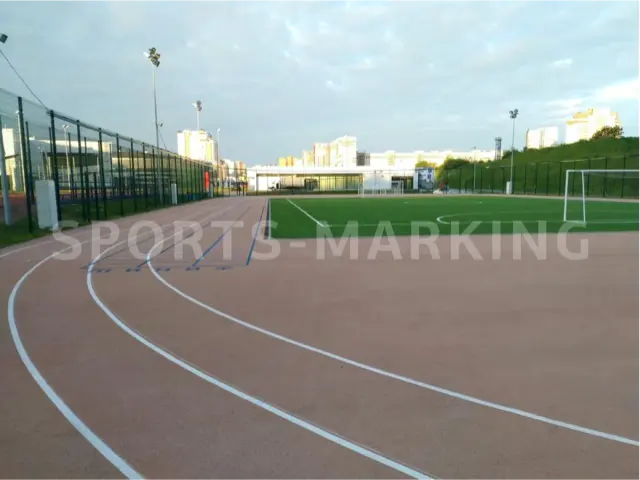 Разметка спортивной площадки — работа Sports-Marking